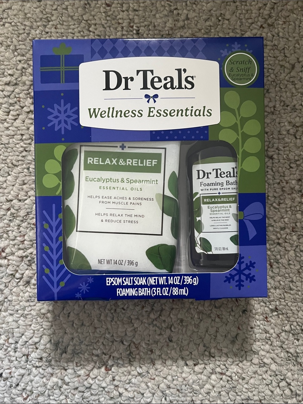 Dr Teal's Wellness Essentials Relax & Relief Eucalyptus Gift Set